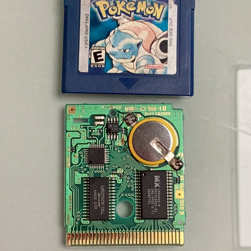 Pokemon Blue Version Nintendo Gameboy Game Authentic Game Boy 1998 Original - Picture 16 of 16